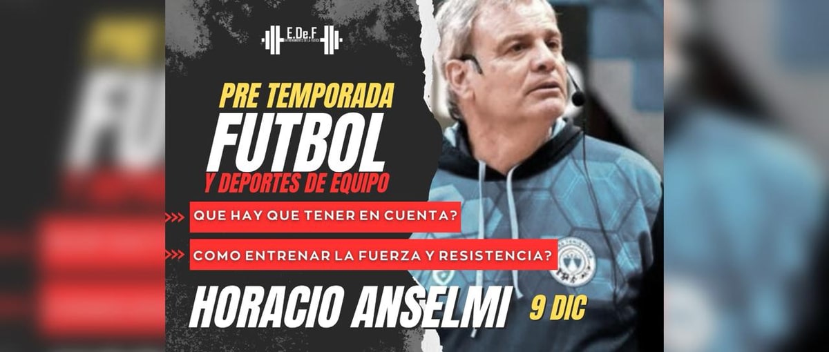 Taller Online : La Pretemporada en el Fútbol y los deportes de Equipo