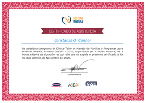 Certificado Final de Asistencia