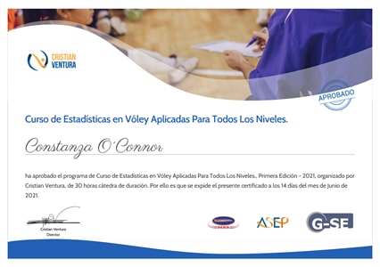 Certificado Final de Aprobación