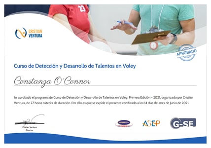 Certificado Final de Aprobación