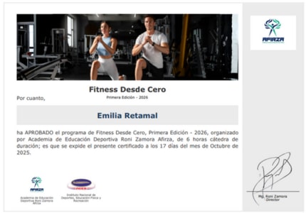 Certificado Final de Aprobación