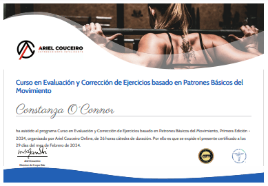 Certificado de Asistencia