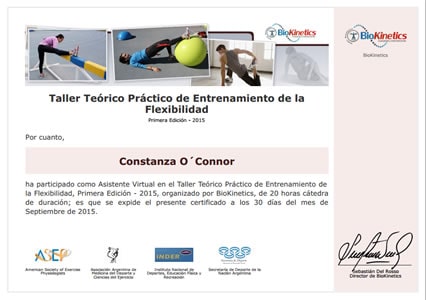 Certificado Final de Asistencia