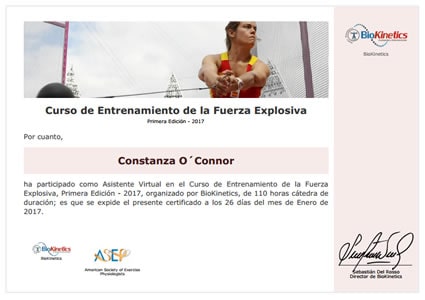 Certificado Final de Asistencia