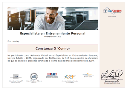 Certificado Final de Asistencia