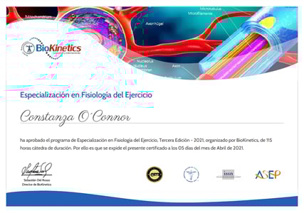Certificado Final de Aprobación