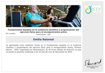 Certificado de Asistencia