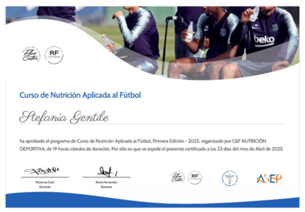 Certificado Final de Aprobado