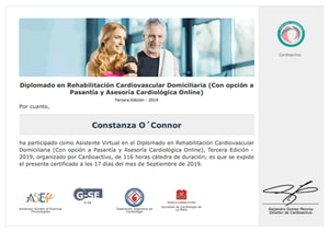 Certificado Final de Asistencia