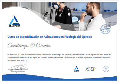 Certificado Final de Aprobación