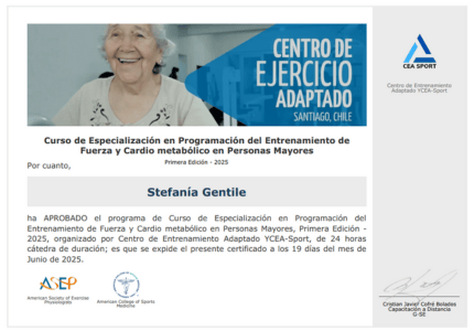 Certificado Final de Aprobación
