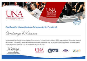 Certificado Final de Aprobación