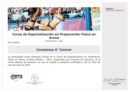 Certificado Final de Asistencia