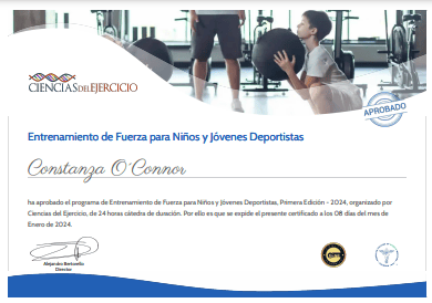 Certificado Final de Aprobación