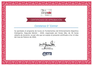Certificado Final de Aprobación