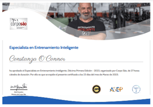 Certificado en Método de Entrenamiento Inteligente