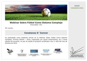 Certificado Final de Asistencia