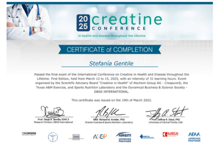 Certificate of Completion