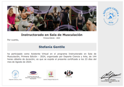 Certificado de Asistencia