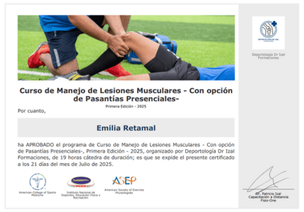 Certificado Final de Aprobación