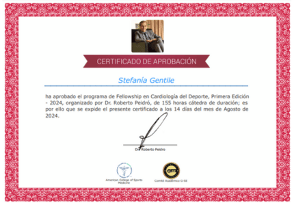 Certificado de Aprobación