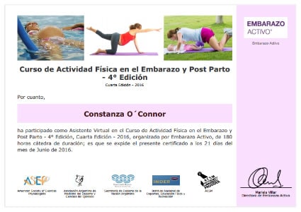 Certificado Final de Aprobación