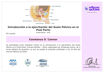 Certificado Final de Asistencia
