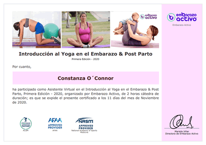 Certificado Final de Asistencia