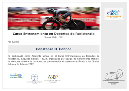 Certificado Final de Asistencia