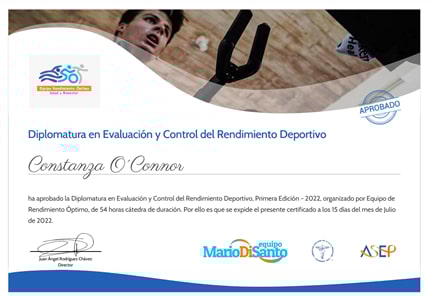 Certificado Final de Aprobación