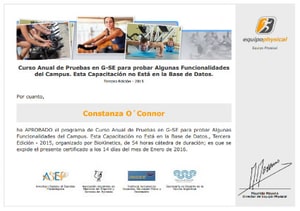 Certificado Final de Asistencia