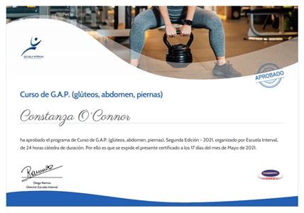 Certificado Final de Aprobación