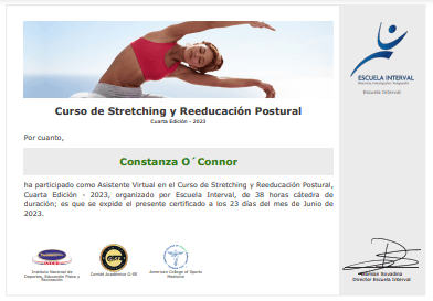 Certificado Final de Asistencia