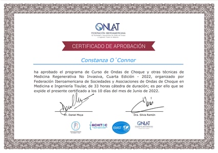 Certificado Final de Aprobación