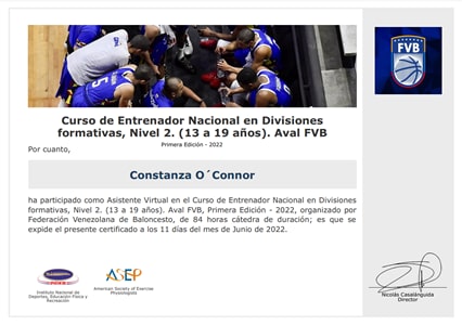 Certificado Final de Asistencia