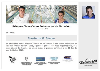 Certificado Final de Asistencia