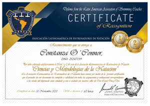 Certificado Final de Aprobación