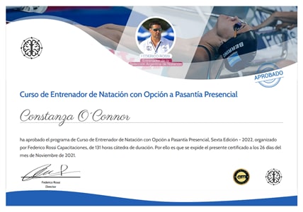 Certificado Final de Aprobación