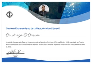Certificado Final de Asistencia