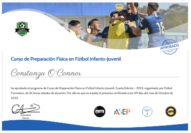 Certificado Final de Aprobación