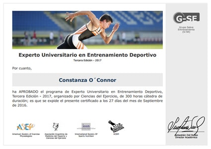 Certificado Final de Asistencia