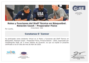 Certificado Final de Asistencia
