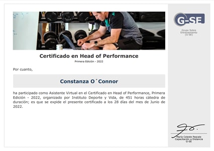 Certificado Final de Asistencia