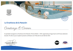 Certificado Final de Aprobación