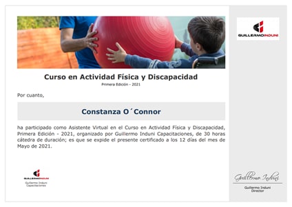 Certificado Final de Asistencia
