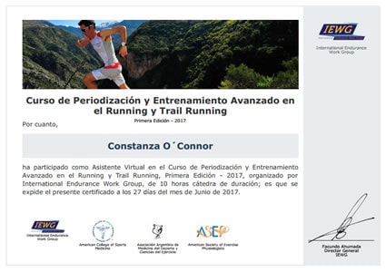 Certificado Final de Asistencia