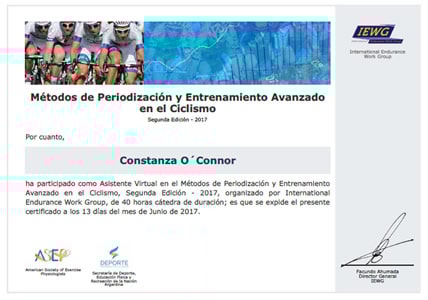 Certificado Final de Aprobación