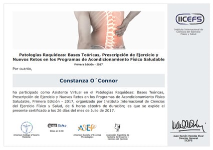 Certificado Final de Asistencia