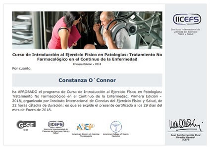 Certificado Final de Asistencia