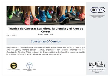 Certificado Final de Asistencia